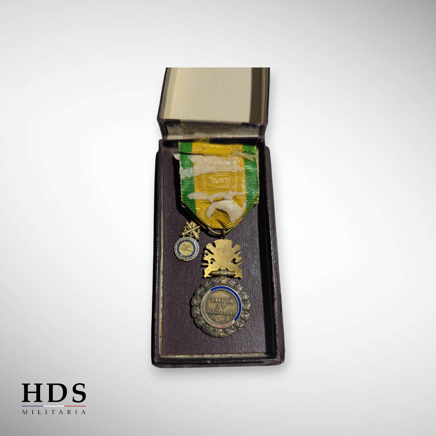 Médaille militaire "valeur et discipline" ww1