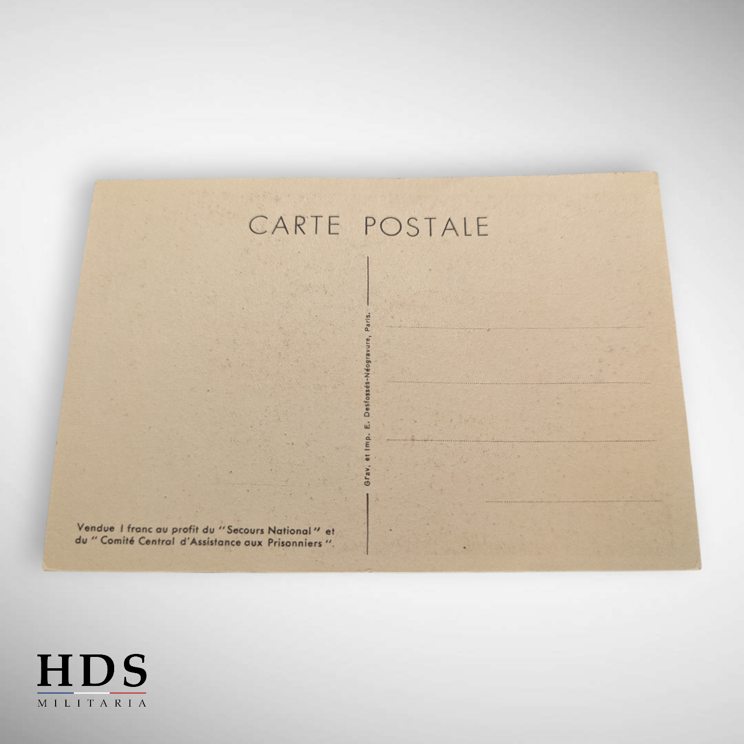 Photo carte postale Maréchal Pétain ww2