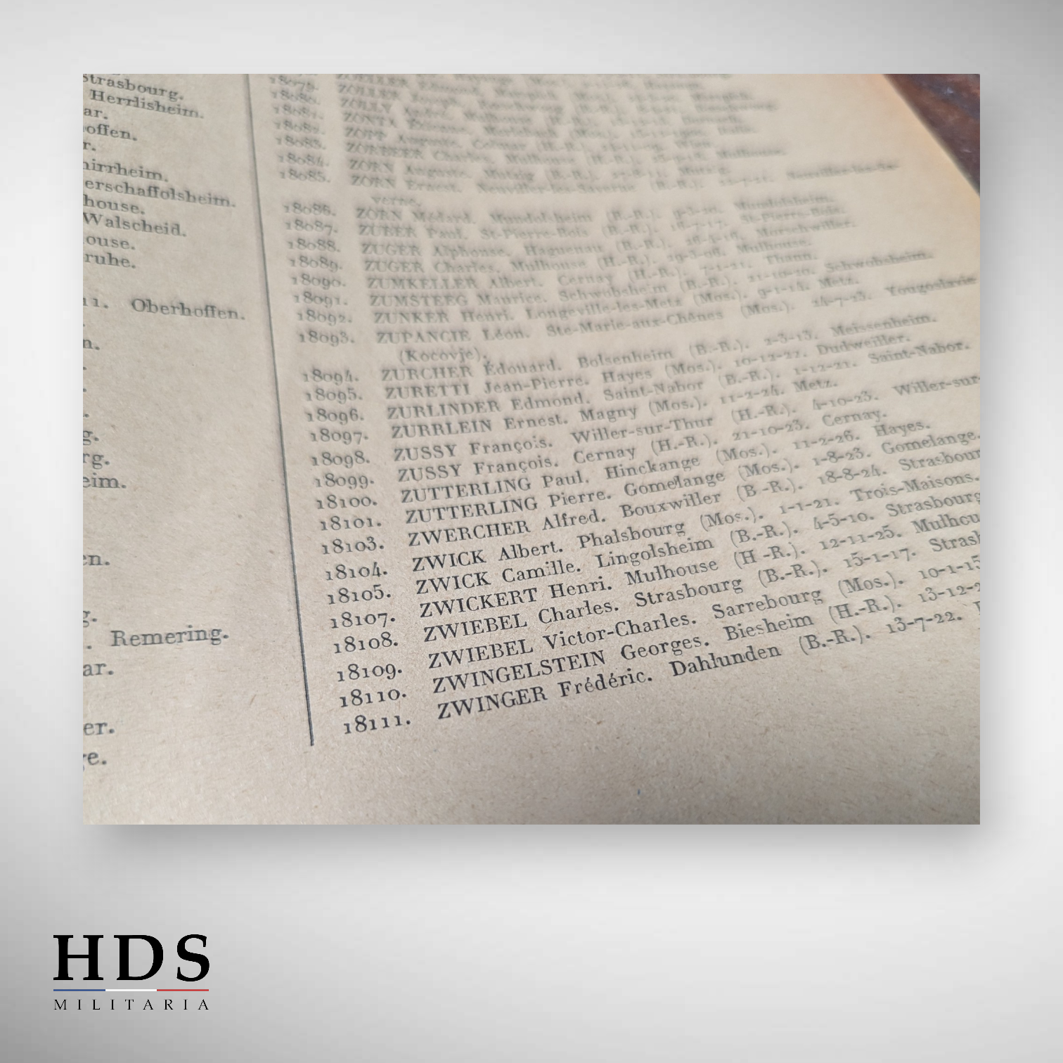 Répertoire Malgré nous Alsace Lorraine