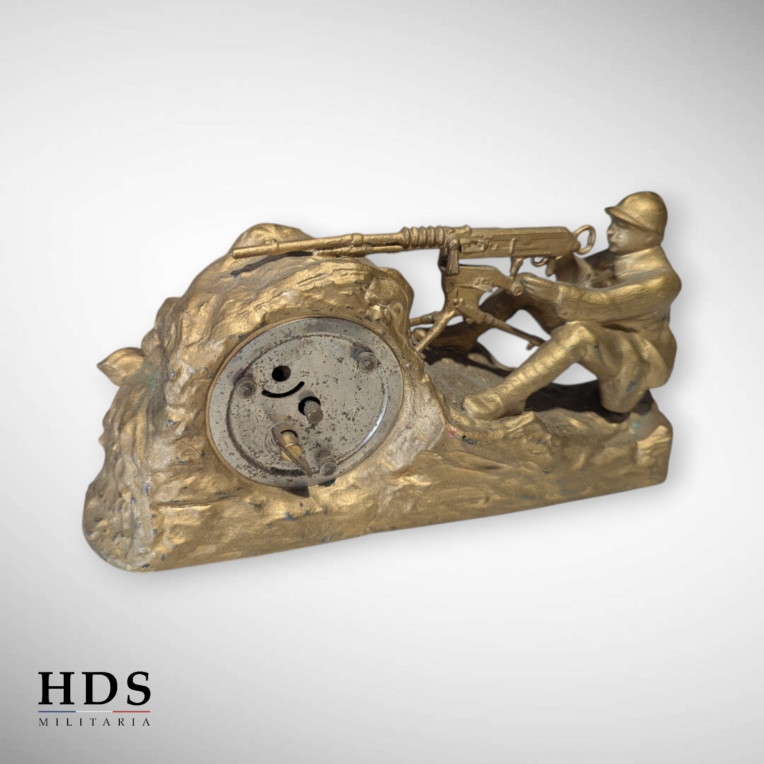 Horloge régule souvenir du 152 de ligne