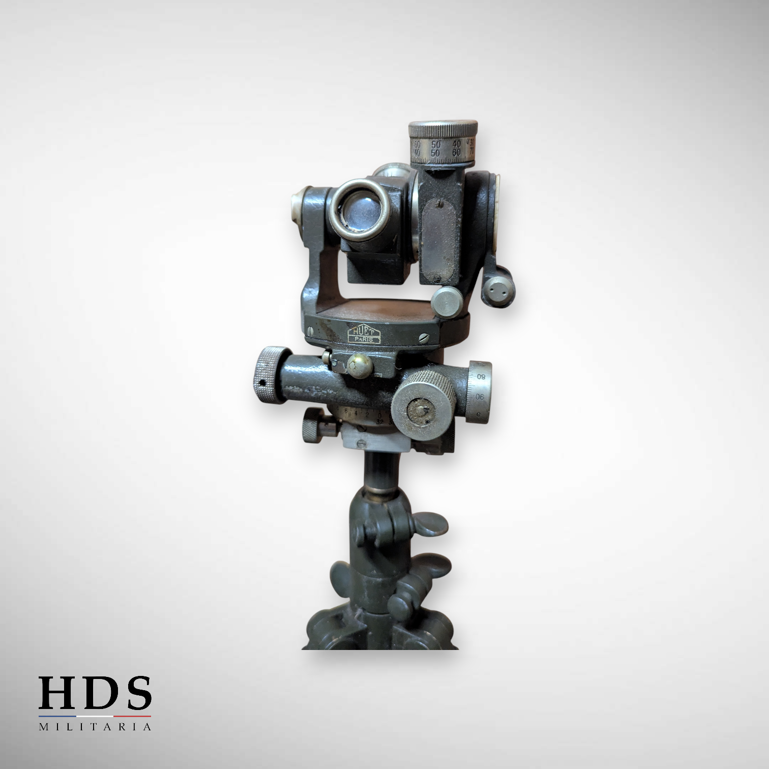 Goniomètre de pointage artillerie France 40 ww2