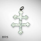 Breloque Libération ww2 pendentif Croix de Lorraine