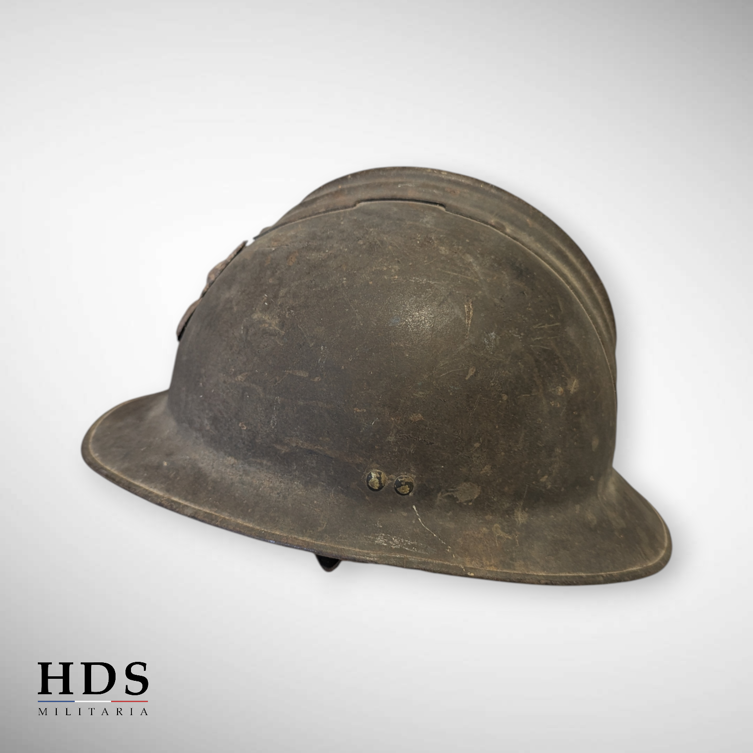 Casque Adrian m26 infanterie France 40 ww2