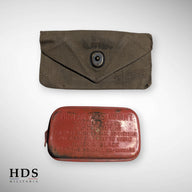 Pochette à pansement US ww2 + pansement rouge