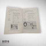 Livret instruction US ww2 outils et maintenance 1944