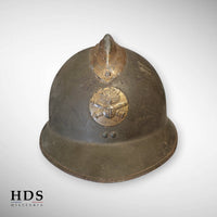 Casque Adrian m26 artillerie France 40 ww2