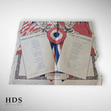 Affiche chants Libération FFI ww2