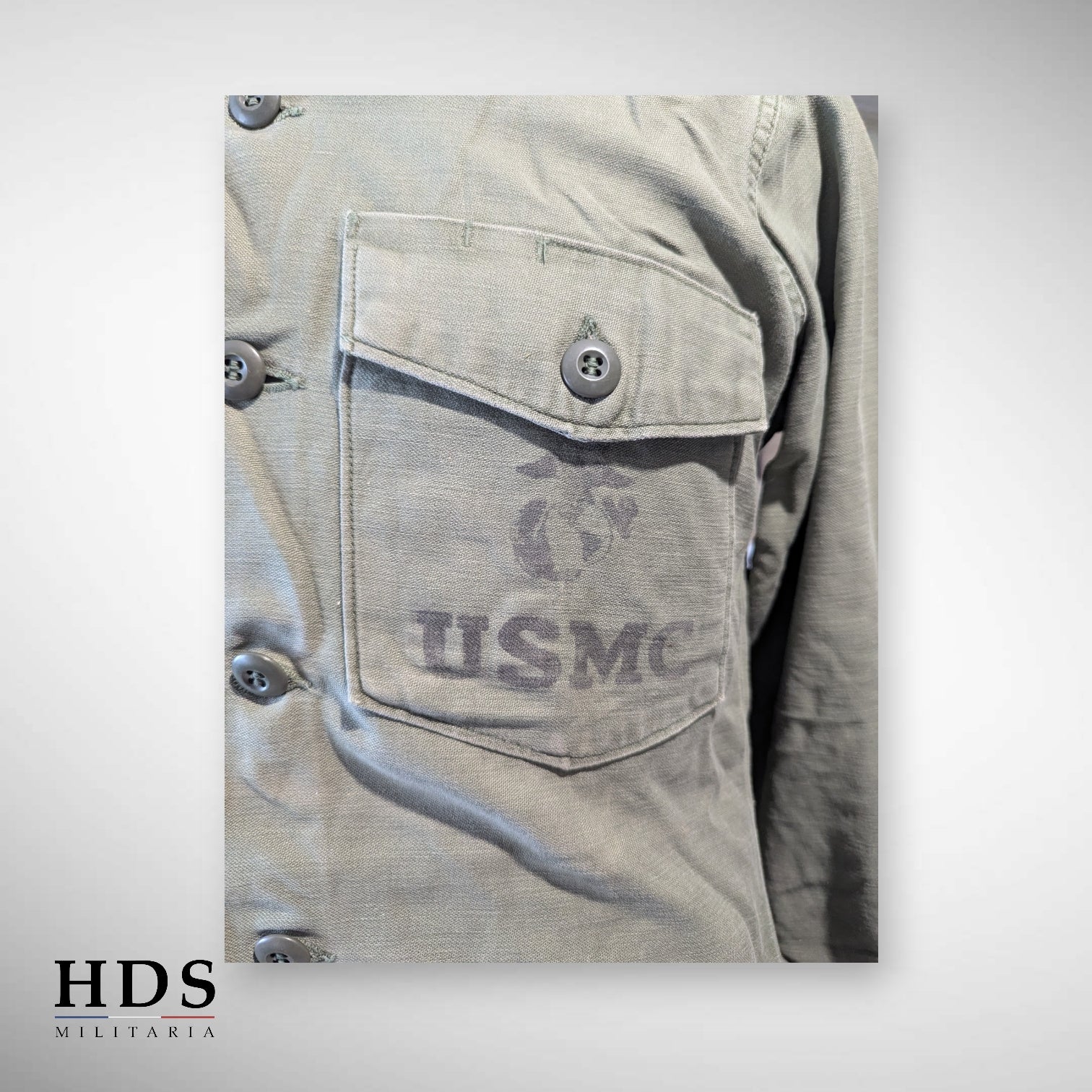 Veste og107 USMC Vietnam nominative