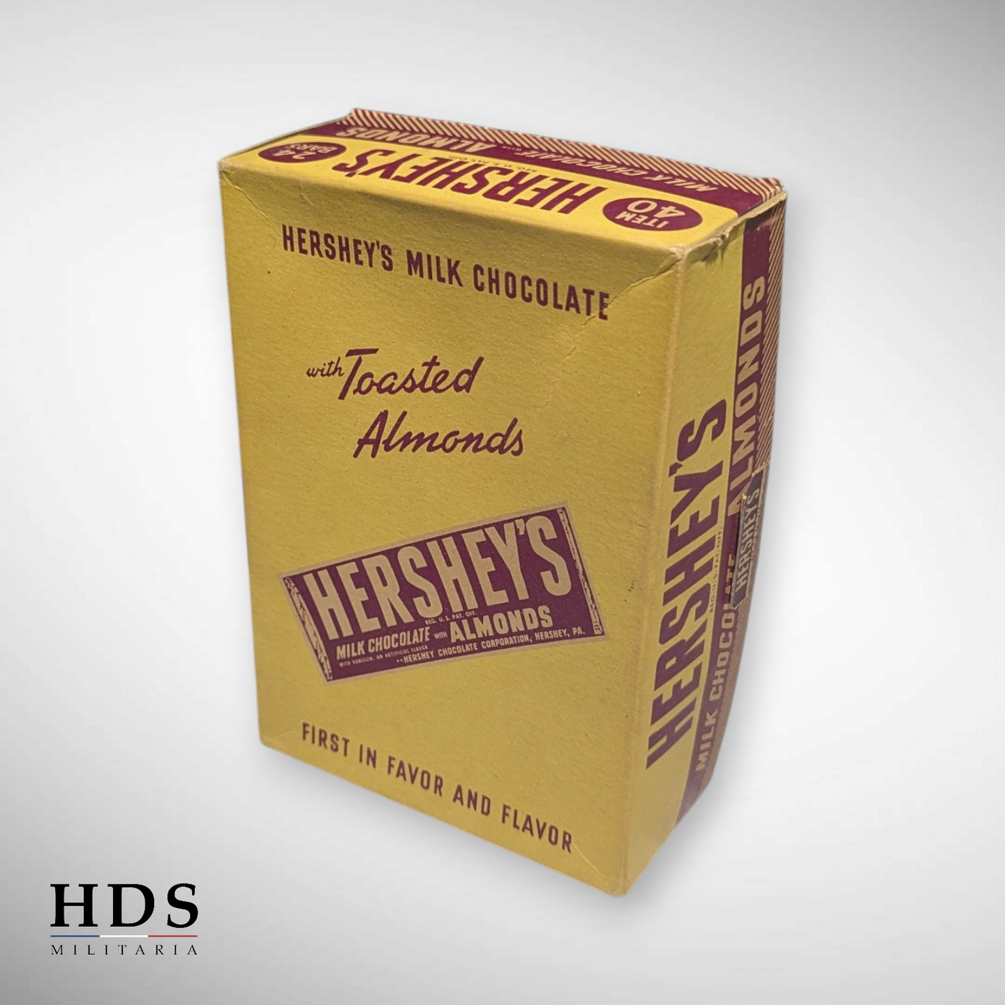 Boîte de chocolat Hershey's PX US ww2