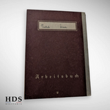 DAF booklet + Arbeitsbuch Elsenheim Alsace ww2