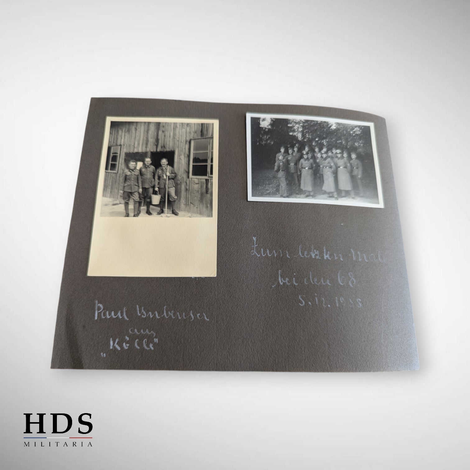 Album photo allemand ww2 cannot pneumatique, convoi, mitrailleuse