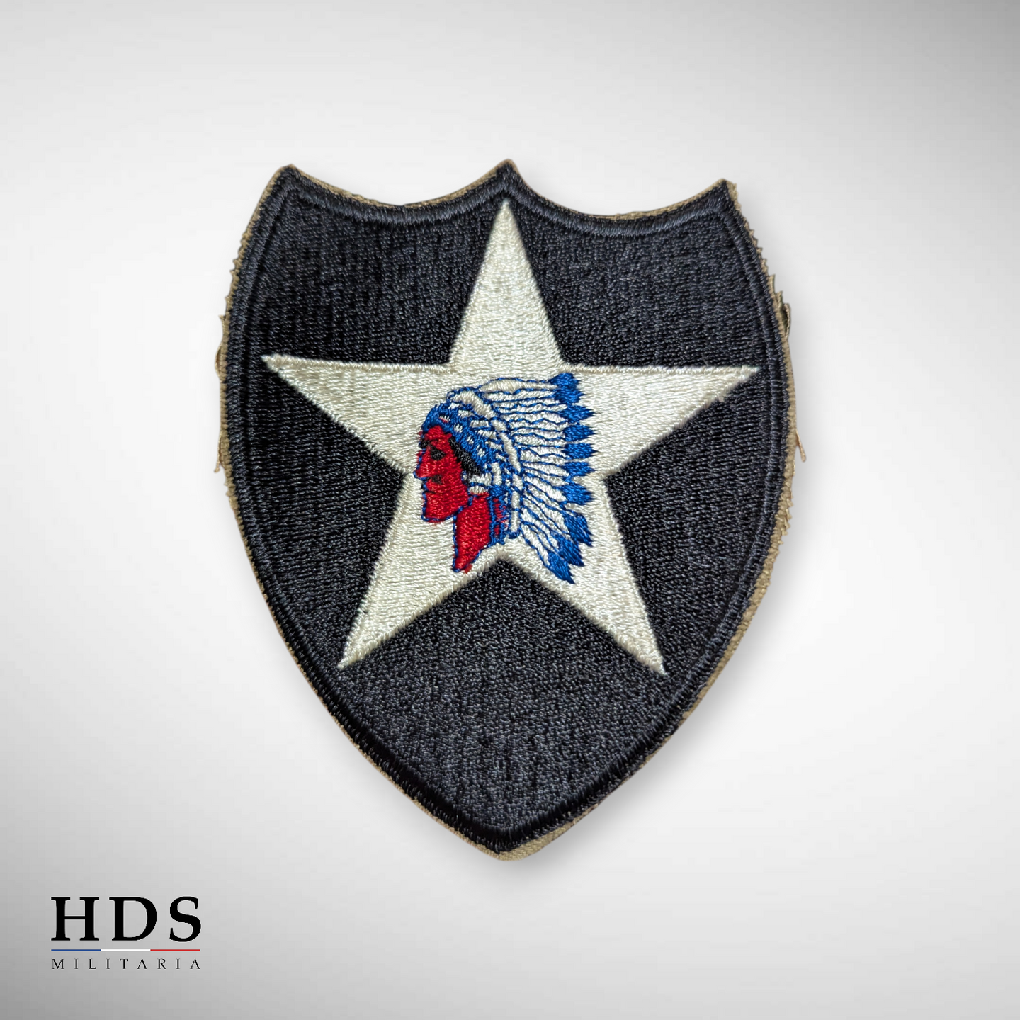 Patch US ww2 2DI indian head