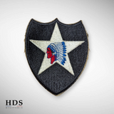Patch US ww2 2DI indian head