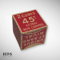 Boîte de bouillon KUB français ww1