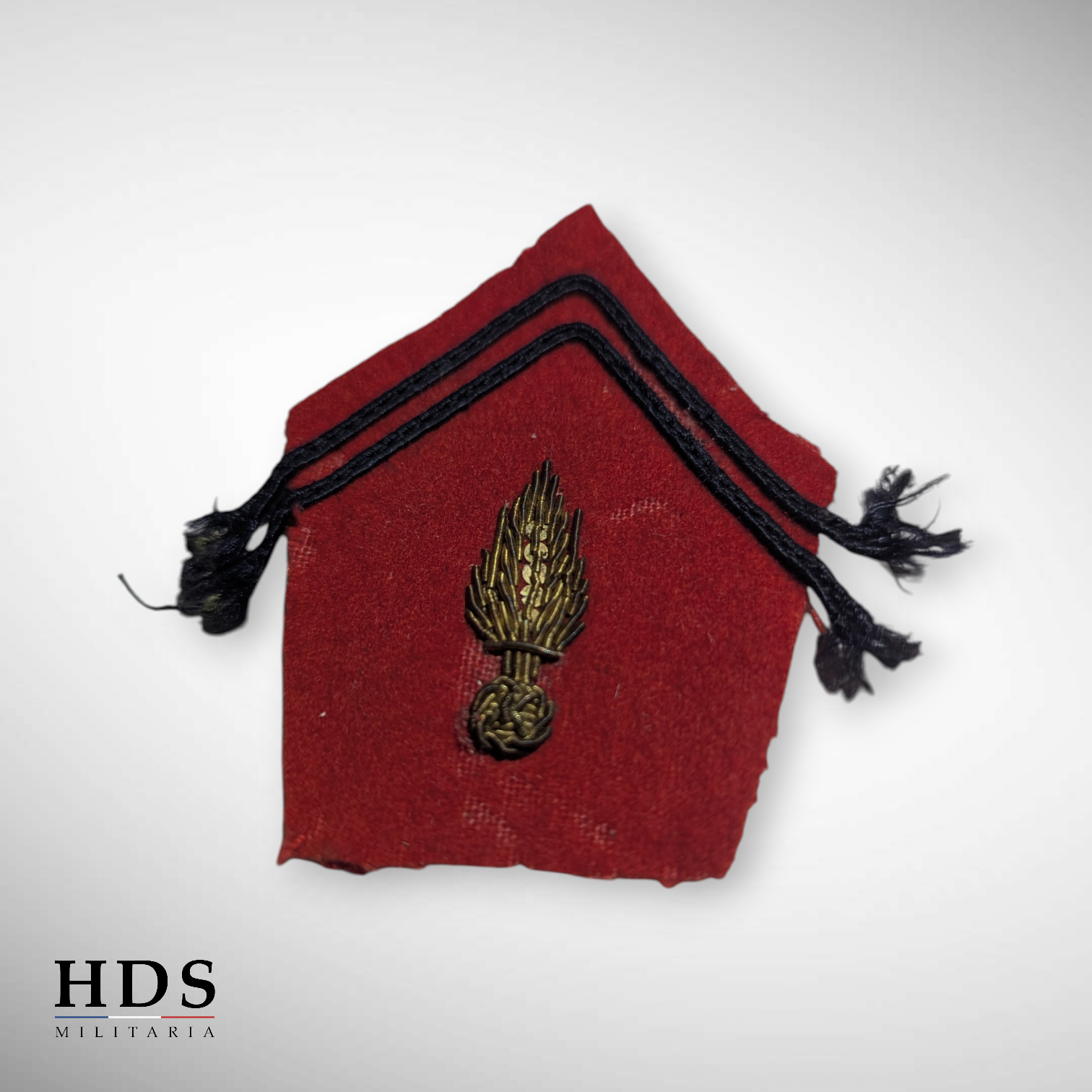 Pattes de col officier Infanterie France 40