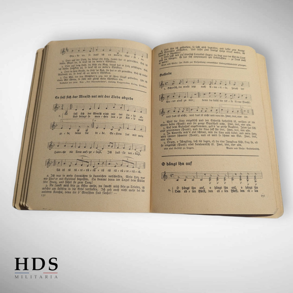 Livret de chants du RAD allemand ww2