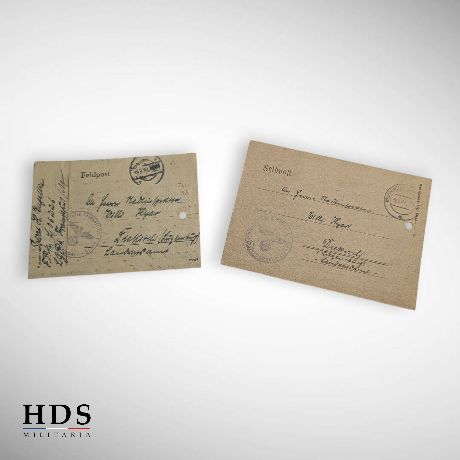 Correspondance lettres soldat allemand ww2 LW