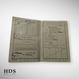 Identity card + passport Lutterbach Alsace ww2