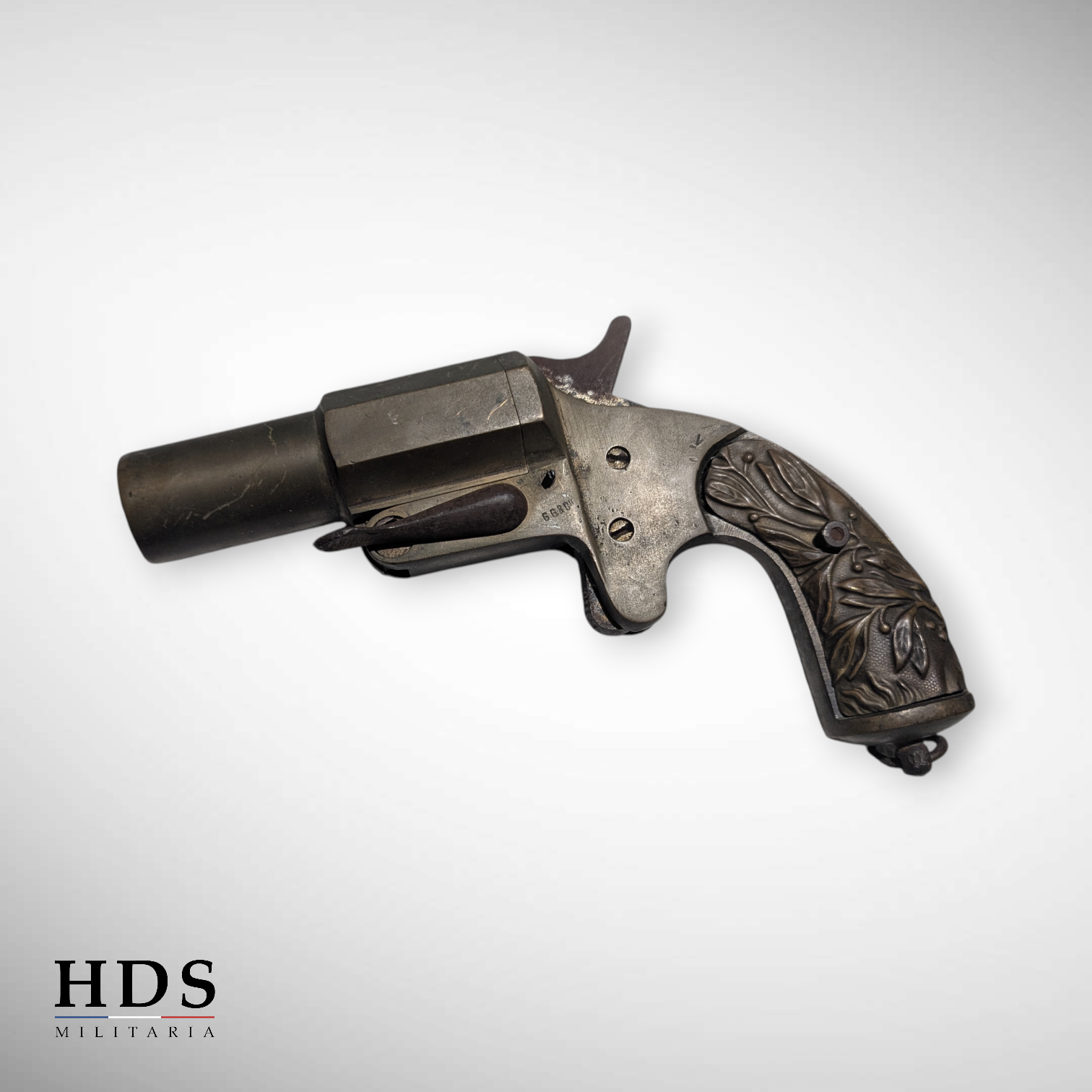 Pistolet lance fusée Chobert 1917 français ww1