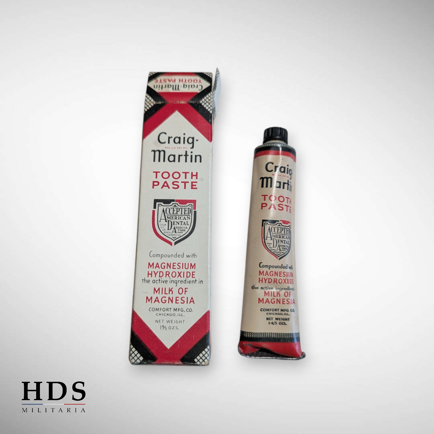 Dentifrice US ww2 Craig Martin