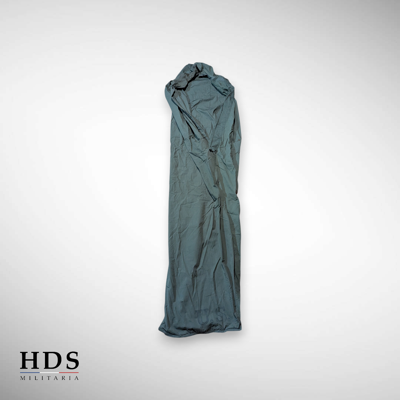 US WWII sleeping bag + rain cover
