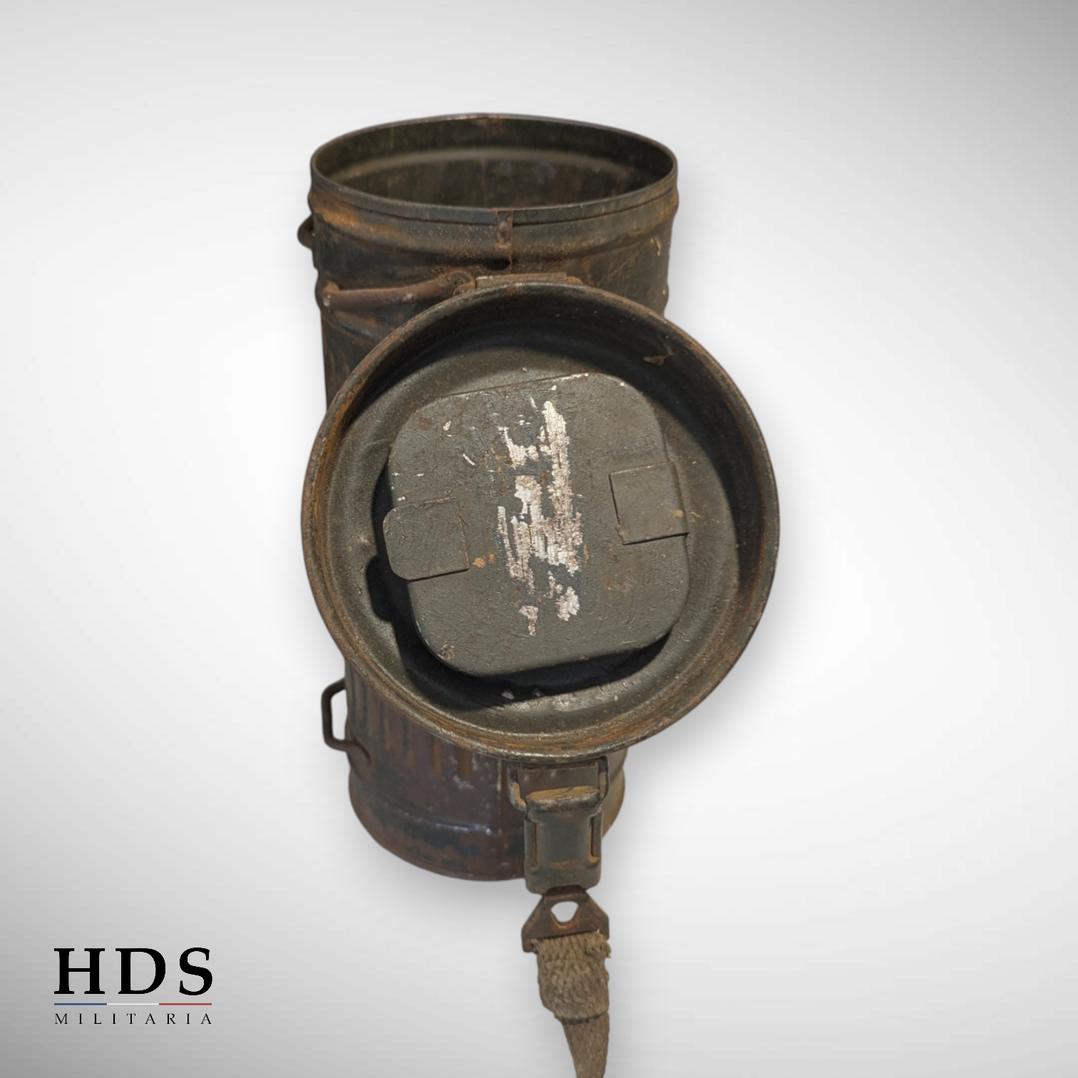 Boîtier masque à gaz allemand ww2