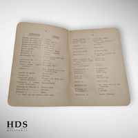 US WW2 Officer's Dictionary (French-English)