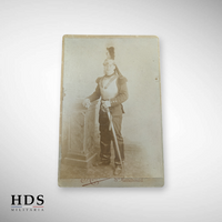 Grande photo cuirassier vers 1900