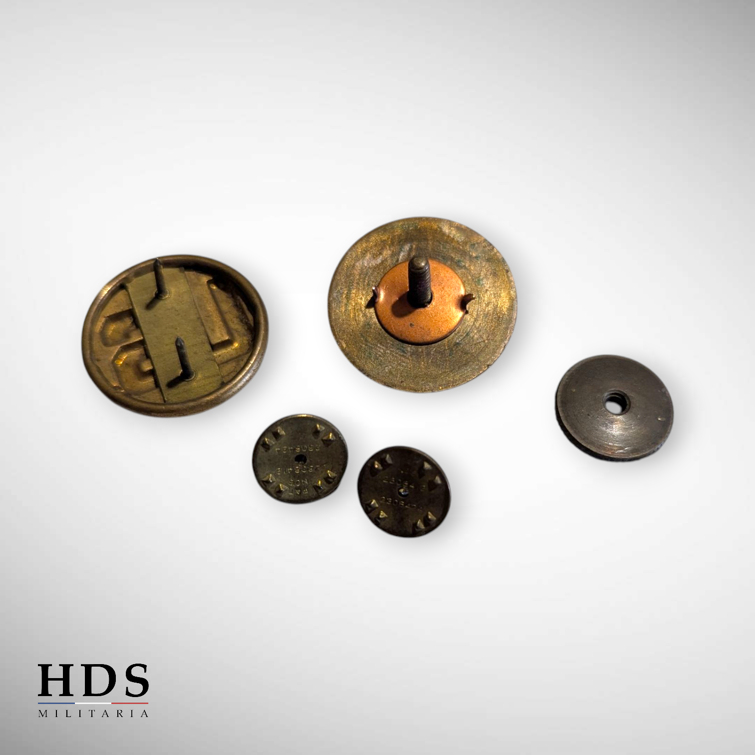 Paire de disques de col US ww2 USAAF