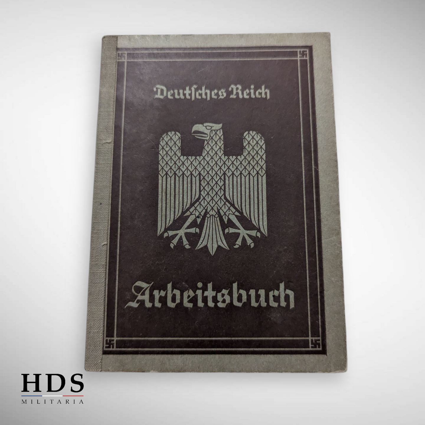 German ww2 DRK Arbeitsbuch booklet