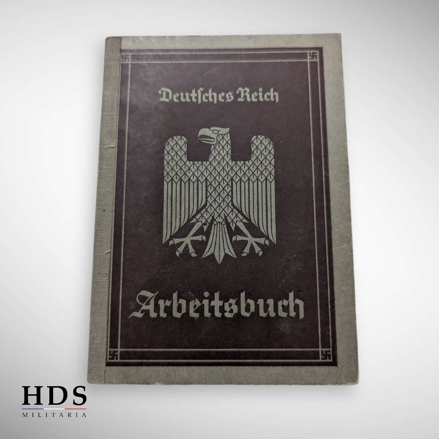 German ww2 DRK Arbeitsbuch booklet