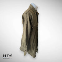 Chemise m37 moutarde USAAF ww2 nominative