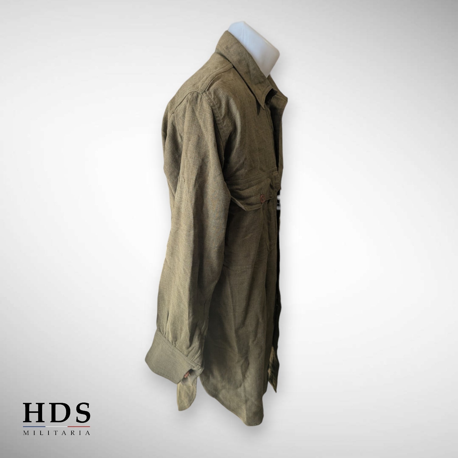 Chemise m37 moutarde USAAF ww2 nominative