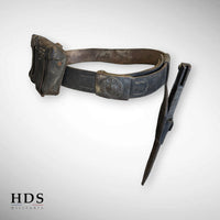 Ceinturon allemand ww2 cartouchière baïonnette k98