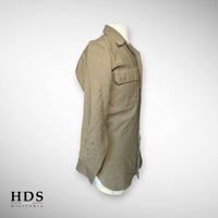 Chemise moutarde US ww2 m37 14.5x32
