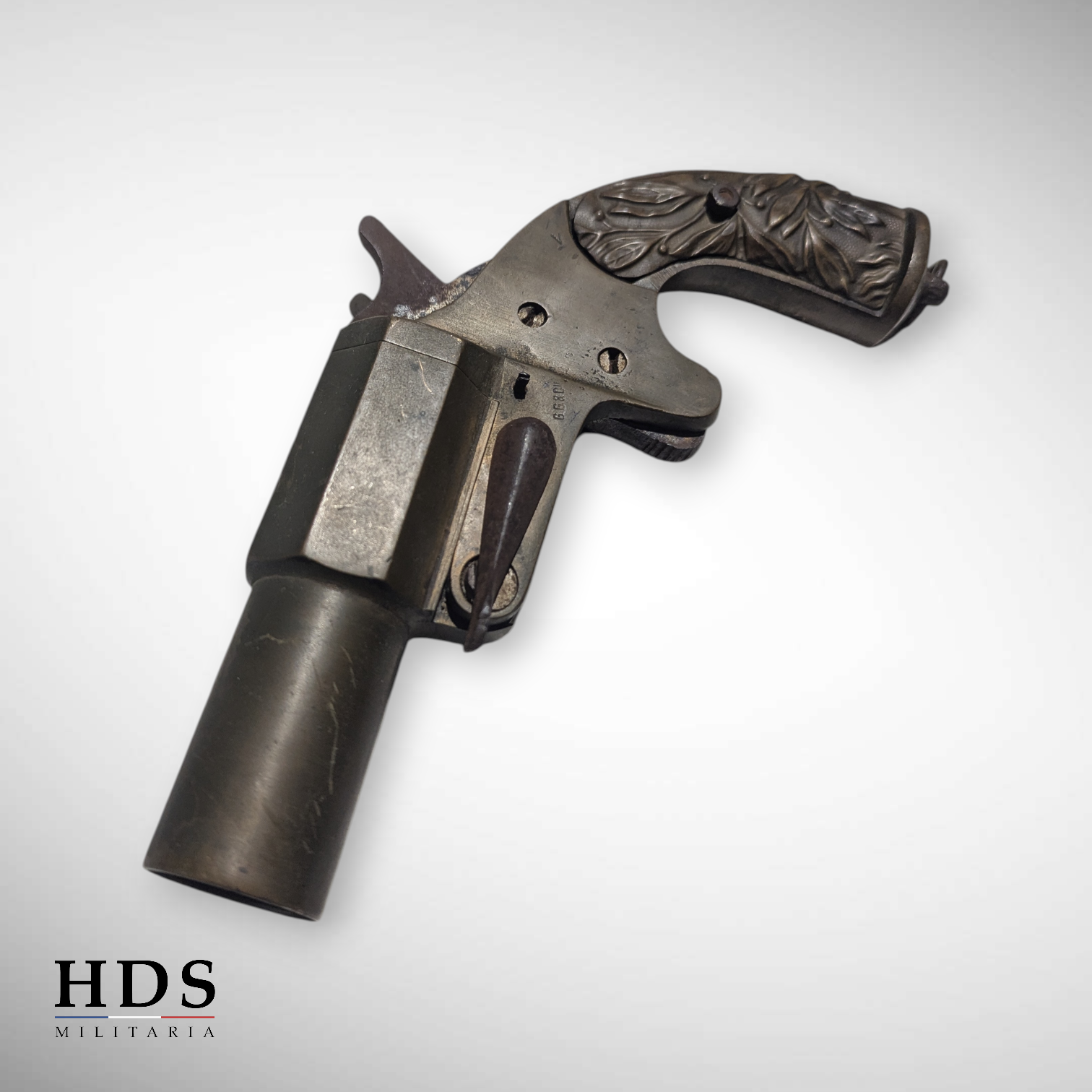 Pistolet lance fusée Chobert 1917 français ww1