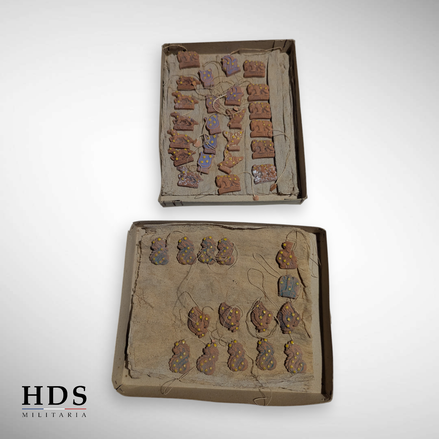 Boîte en carton de 39 WhW winterhilfswerk