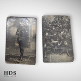 Lot de photos cartes postales chasseur à pied ww1