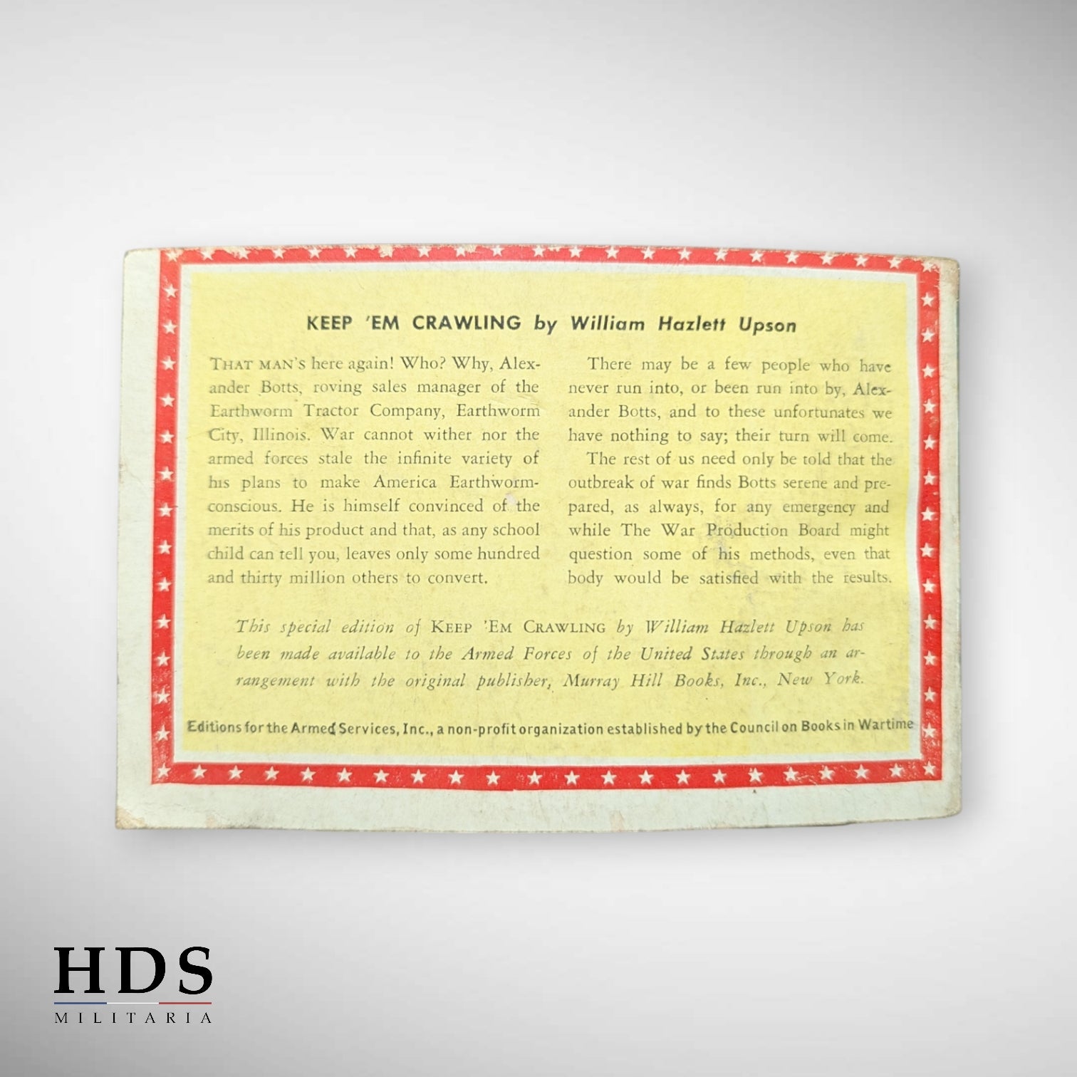 Roman de poche US ww2 N761