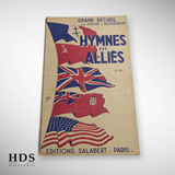Partitions Hymnes des Alliés Libération ww2