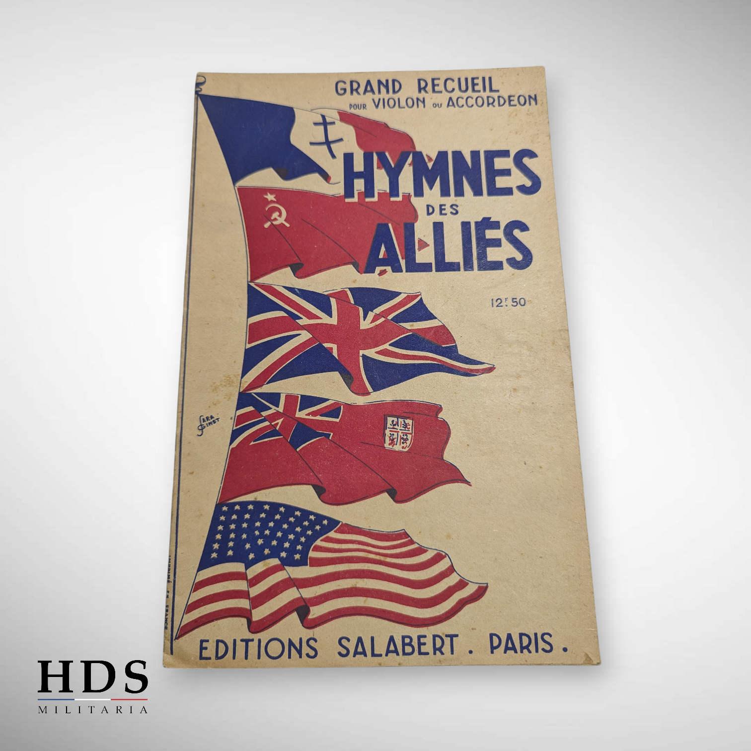 Partitions Hymnes des Alliés Libération ww2