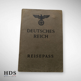 Identity card + passport Lutterbach Alsace ww2