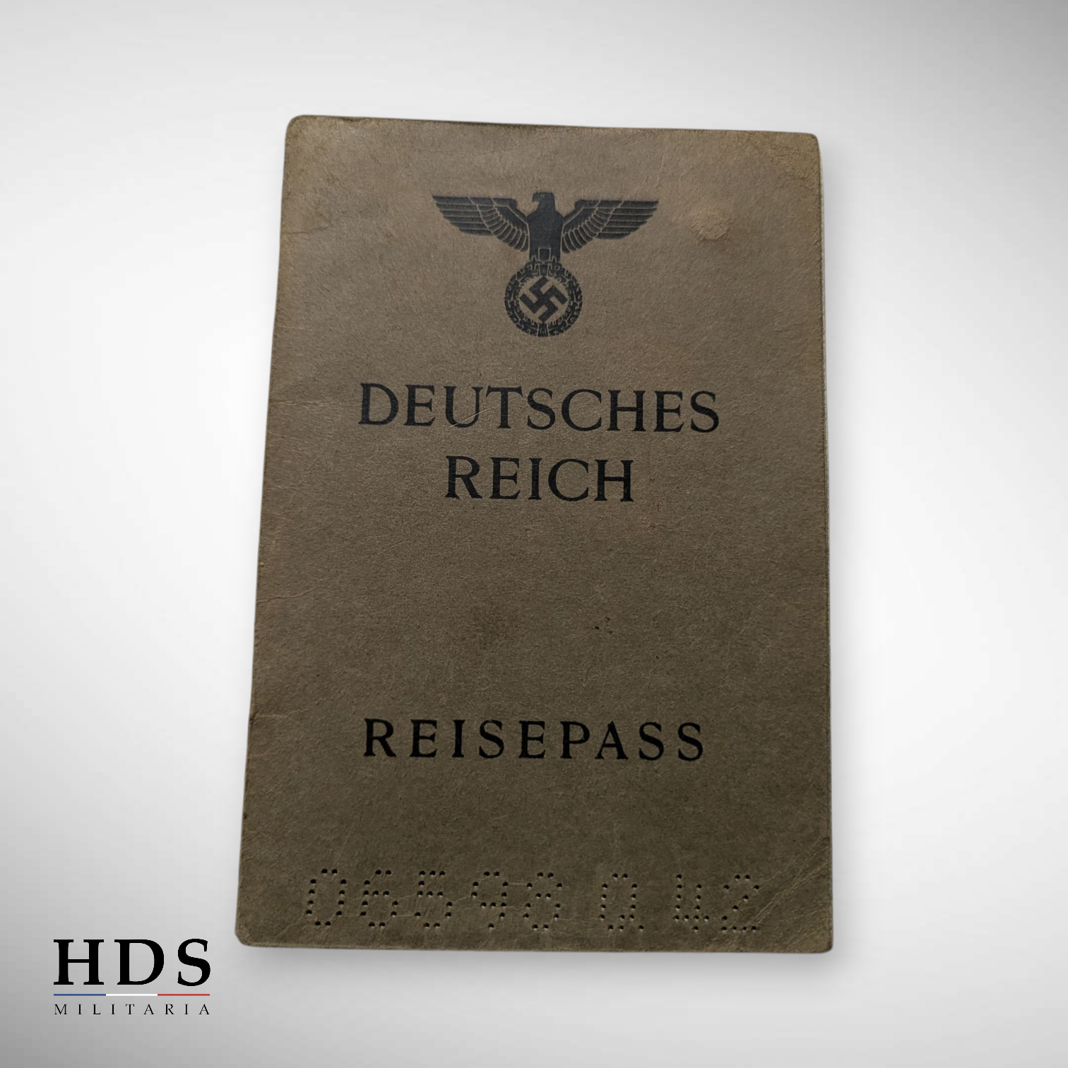 Identity card + passport Lutterbach Alsace ww2
