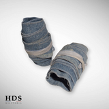 Pair of horizon blue WWI puttees