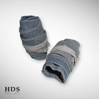 Pair of horizon blue WWI puttees