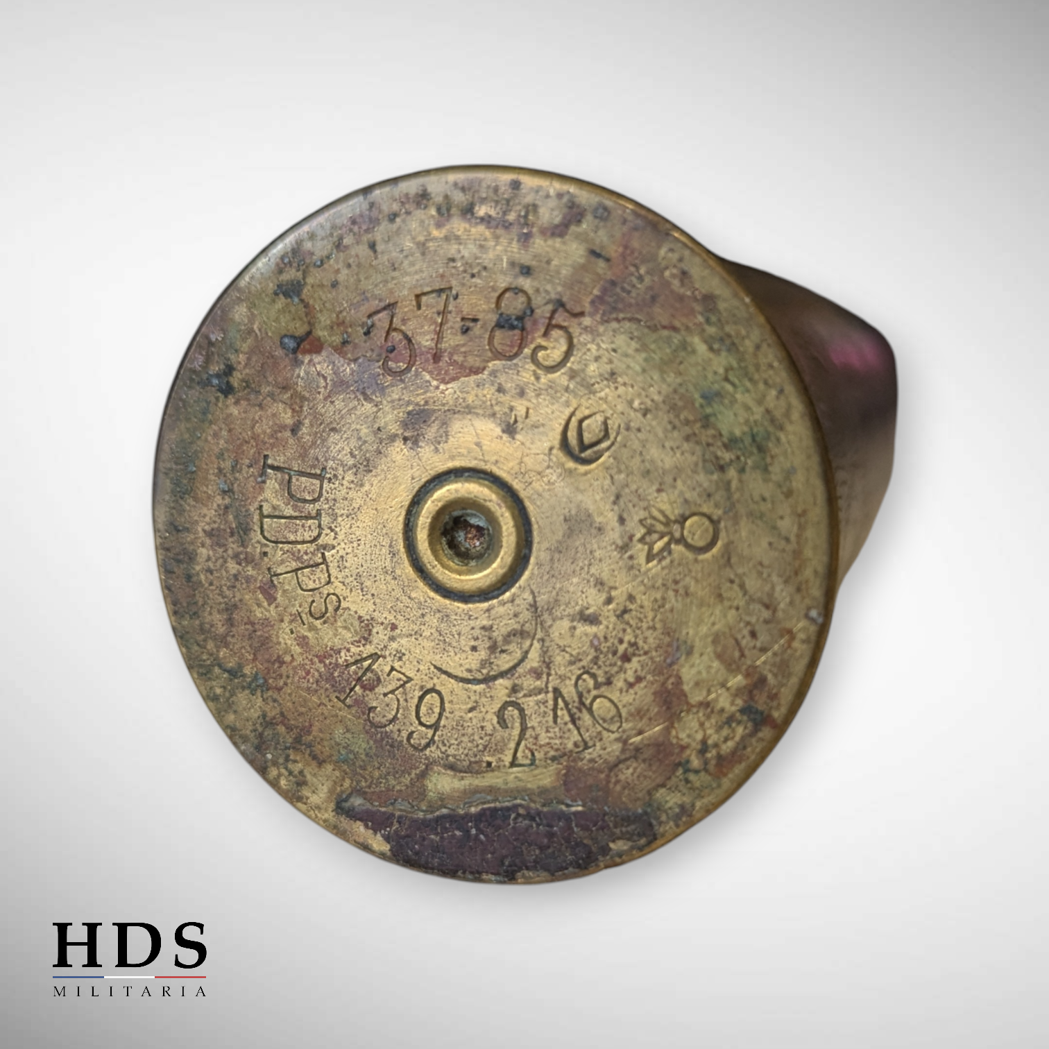 37mm Trench Art ww1 engraved casing