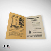 Livret premier secours allemand ww2