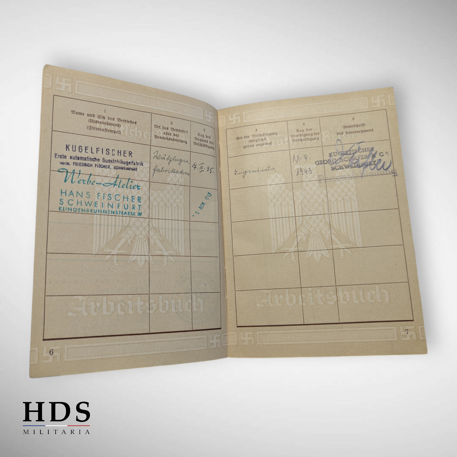 Grouping documents allemand ww2 même personne