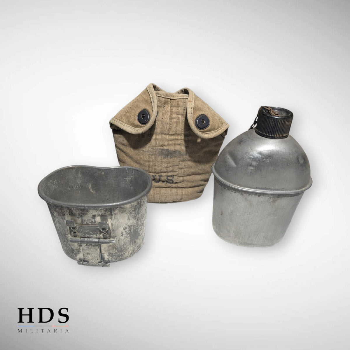 Gourde US ww2 complète