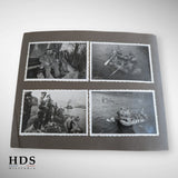 Album photo allemand ww2 cannot pneumatique, convoi, mitrailleuse
